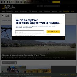 Freshwater Stories From National Geographic: Water Conservation and Pollution