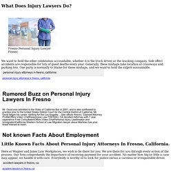 Fresno Personal Injury Lawyer Fresno