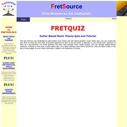 FretQuiz - Guitar Music Theory Quiz App