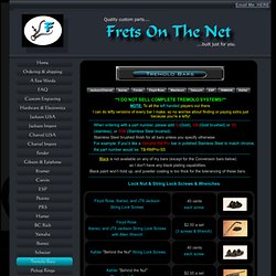 Frets On The Net Page 6.