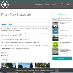 Friary Park Skatepark - Concrete Skatepark in Friary Park London