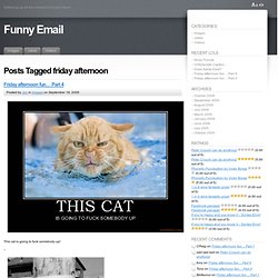 friday afternoon « Funny Emails
