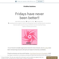 Fridays have never been better!! – Vividhta Solutions