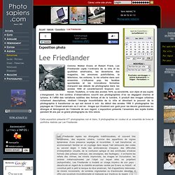 Lee Friedlander, exposition photo par Lee FRIEDLANDER, Jeu de Paume - site Concorde