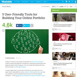 5 User-Friendly Tools for Building Your Online Portfolio