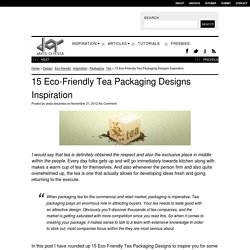 15 Eco-Friendly Tea Packaging Designs Inspiration