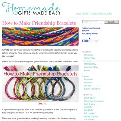 How to Make Friendship Bracelets - in 7 Easy Steps