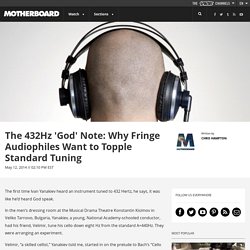 The 432Hz 'God' Note: Why Fringe Audiophiles Want to Topple Standard Tuning