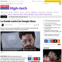 La fronde contre les Google Glass