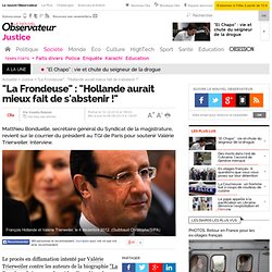 "La Frondeuse" : "Hollande aurait mieux fait de s'abstenir !"