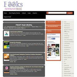 front page drupal download ebooks free