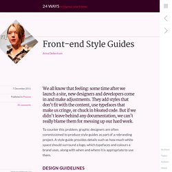 Front-end Style Guides