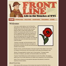 Front Line: Life in the Trenches of WWI