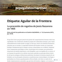 Aguilar de la Frontera – pepegalisteomartínez