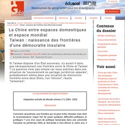 Taiwan : naissance des frontières d'une démocratie insulaire