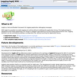 Logging-log4j Wiki