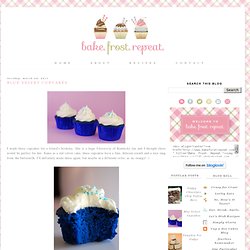 Blue Velvet Cupcakes