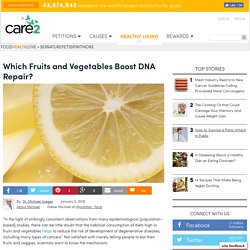 Which Fruits And Vegetables Boost DNA Repair?