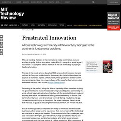 Frustrated Innovation