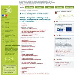 FSE, Europe et international