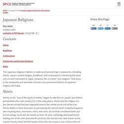 SPICE - Japanese Religions