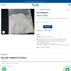Order AB-FUBINACA Online worldwide