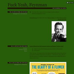 Fuck Yeah, Feynman