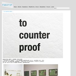 Fugitif » > to.counter.proof