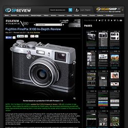 packaging - Fujifilm FinePix X100 First Look Preview: 3. Body & Design