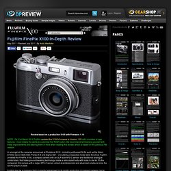 Fujifilm FinePix X100 Review: 1. Introduction
