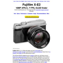 Fujifilm X-E2 Review