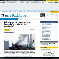 Fukushima : fort taux d'iode radioactif détecté en mer