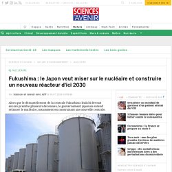 Fukushima : le Japon veut miser sur le nucléaire et construire un nouveau réacteur d'ici 2030