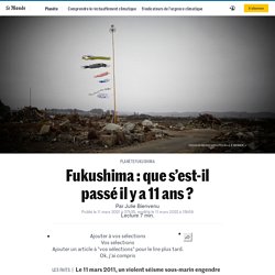 Fukushima : que s’est-il passé il y a dix ans ?