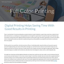 Full Color Printing