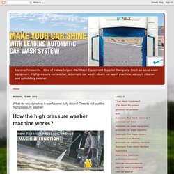 In cleaning, when nothing is working that means it's time to roll out High pressure washer