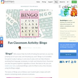 Fun Classroom Activity: Bingo