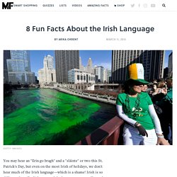 8 Fun Facts About the Irish Language