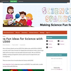 15 Fun ideas for Science with LEGO