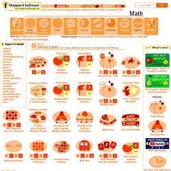 Fun Kids Online Math Games