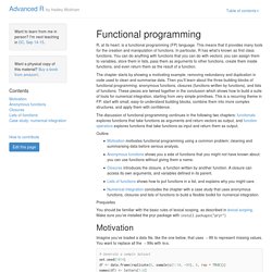 Functional programming