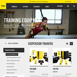 TRX Suspension Trainers: TRX Training