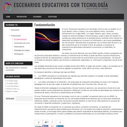 Fundamentación. cMOOC en Citep-UBA. Diferencia entre C y X-Mooc