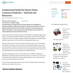 Fundamental Guide for Stereo Vision Cameras in Robotics - Tutorials and Resources - Into Robotics