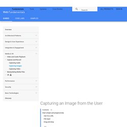 Capturing Audio & Video in HTML5