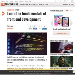 Learn the fundamentals of front-end development