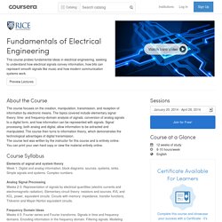 fundas of electrical engineering