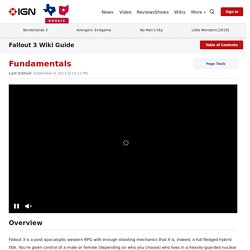 Fundamentals - Fallout 3 Wiki Guide - IGN