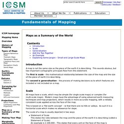 Fundamentals of Mapping