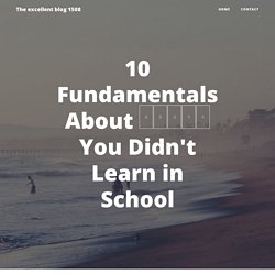 10 Fundamentals About 스포츠중계 You Didn't Learn in School